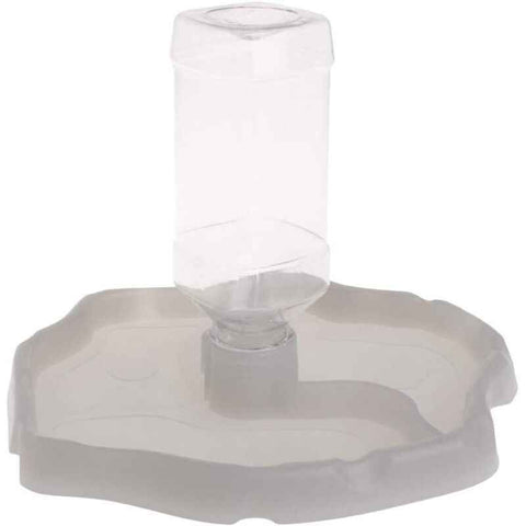 Reptile Bowl, Automatic Water Dispenser for Reptile Turtle Feeding Food Bowl Pet Bowl, LS