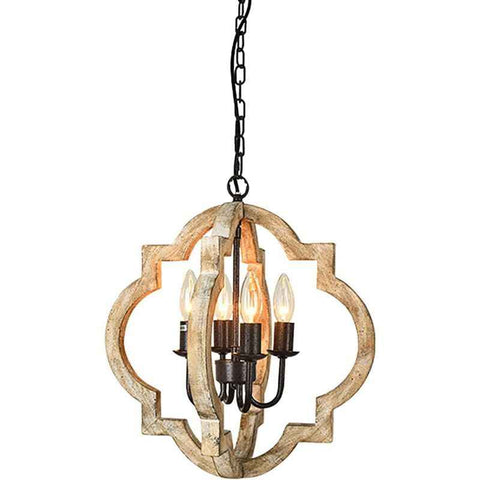 American Retro Industrial Ceiling Light Log Color E12 40W, 40 x 43cm