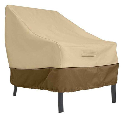 Waterproof Oxford Garden Bench Cover Anti UV Wind Protective Cover, Brown, 85 x 80 x 91.5cm