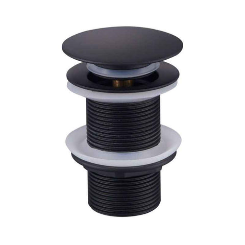 Pop up Drain, Pop up Drain Without Overflow, Universal Pop up Sink Drain, Sink Drain, Black Drain for Sink and Sink