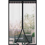 Mosquito Net Door Magnetic Anti Fly Curtain Anti Mosquito Door Curtain with Magnetic Closure Without Drilling for Balcony Door, 80cmx210cm