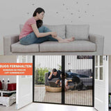 Mosquito Net Door Magnetic Anti Fly Curtain Anti Mosquito Door Curtain with Magnetic Closure Without Drilling for Balcony Door, 80cmx210cm