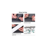 30 Pieces Curtain, Curtain Rings with Clips, Strong Drapery Clips, Hooks on Tension Rod Holder