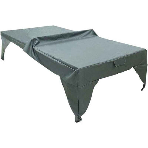 Table Tennis Table Cloth, Polyester Taffeta, Waterproof Ping Pong Table Cloth, Indoor Outdoor Sports Equipment Protection, Garden, Playground, School