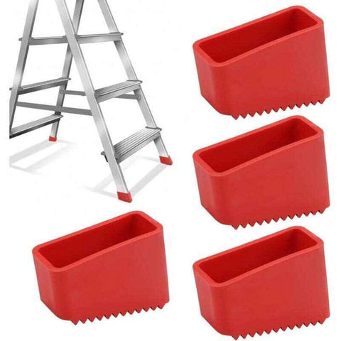 4 Pcs Rubber Ladder Feet Covers, Stepladder Tips, Stepladder Feet, Universal Rubber Replacement Ladder Feet for Folding Ladders for Home, 50 x 20 mm In Australia - Darrahopens