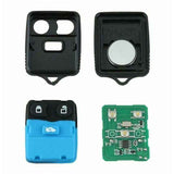 2 Pcs Black 3-Button Replacement Remote Key 433 MHz Compatible with Ford Transit Mk6 2000-2006 Connect 2000-2007 In Australia - Darrahopens