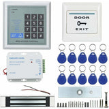 RFID Access Control System Kit, Glass Door Opener, Electronic Magnetic Lock, ID Card, Power Supply In Australia - Darrahopens