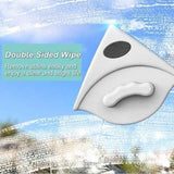 Magnetic Double Glazing Window Cleaner, Double-Sided Window Cleaning Brush, Interior Window Cleaner for Glass, with Anti-Drop Cord, 3-8 mm In Australia - Darrahopens