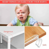 Baby Corner Protector Strip for Tables, Transparent Baby Furniture Protector, Furniture Protection Strip, Pre-Adhesive PVC Edge and Corner, 6 m In Australia - Darrahopens
