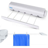Indoor and Outdoor Wall Mounted Clothes Dryer, Extendable Clothes Line 3.7 m In Australia - Darrahopens
