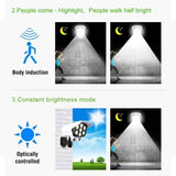 77 LED Solar Light Outdoor Simulation Surveillance Security Lighting with Motion Sensor Solar Wall Lamp Fake Surveillance Cameras In Australia - Darrahopens