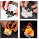 Outdoor Camping Survival Watch Multifunctional Bracelet Compass Rope Whistle Paracord Bracelet Tool Kit