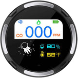 Portable Carbon Monoxide Detector with 2.1 Inch Screen, Multifunction Temperature and Humidity Tester, Electrochemical Sensor, IP65 Waterproof In Australia - Darrahopens