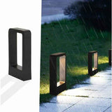 LED 7W 3000K IP65 Electrical Socket Light Post Terrace Outdoor Lighting Garden Lamp Black Warm White Design Waterproof Decorative Lighting IP65 In Australia - Darrahopens