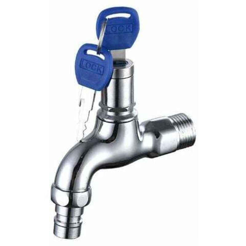 Anti-Theft Outdoor Faucet, Anti-Theft Brass Faucet, Lockable Outdoor Faucet, for Washing Machine in Garden