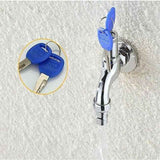 Anti-Theft Outdoor Faucet, Anti-Theft Brass Faucet, Lockable Outdoor Faucet, for Washing Machine in Garden