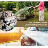 Double Washing Machine Faucet, Heavy Duty Brass 2 Way Y Garden Hose Tap Splitter for 3 4 Inlet Hoses, Outdoor Faucet In Australia - Darrahopens