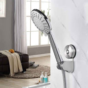 Shower Head Holder, Stainless Steel Suction Cup Shower Holder No Drilling Wall Mount Adjustable Shower Head Holder for Bathroom Suction Cup Shower In Australia - Darrahopens