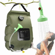 Solar Camping Shower Bag, Solar Portable Shower Bag, Outdoor Foldable Water Bag with Switchable Shower Head Solar Water Heater for Hiking, 20 L In Australia - Darrahopens