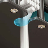 Electric Toothbrush Holder No Drilling Wall Mounted Space Saving Electric Toothbrush Holder Bathroom Accessories Grey 4 Cups In Australia - Darrahopens