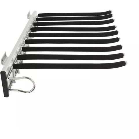 Expandable Trouser Rack, Trouser Hanger, Pant Rack, 9 Scarves, Hanging Rail, Expandable Trousers for Wardrobe, Left Side Mount, 48 cm In Australia - Darrahopens