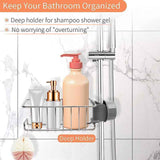 2 Pcs Shower Caddy No Drilling Stainless Steel, Stainless Steel Telescopic Bathroom Shelf, Shower Support Shelf, Shower Bar Soap Holder In Australia - Darrahopens