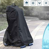 Pool Robot Cover, Garden Pool Cleaner Robot Cover with Handle and Drawstring, Waterproof, 420D Oxford Black, 56 x 66 x 107 cm In Australia - Darrahopens