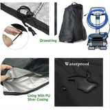 Pool Robot Cover, Garden Pool Cleaner Robot Cover with Handle and Drawstring, Waterproof, 420D Oxford Black, 56 x 66 x 107 cm In Australia - Darrahopens
