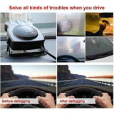 Car Heater, 2 in 1 Fast Heating with Heating and Cooling, Anti-Fog, 12V, 150W, 3 Sockets Cigarette Lighter, Red
