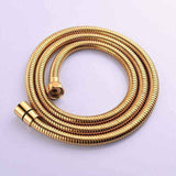 Gold Anti-Kink Flexible Shower Hose Stainless Steel with Solid Brass Connector, 1.5 m, 59 Inch In Australia - Darrahopens
