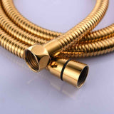 Gold Anti-Kink Flexible Shower Hose Stainless Steel with Solid Brass Connector, 1.5 m, 59 Inch In Australia - Darrahopens