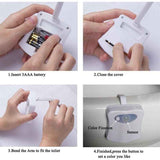 Toilet Light, LED Night Light for Toilet Bathroom PIR Sensor Detector 8 Color Changing Lighting, Only Activates in the Dark In Australia - Darrahopens