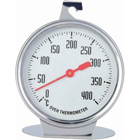 Oven Cooking Thermometer, Temperature Gauge Instant Read Thermometer Stainless Steel Probe with Hook for Oven Cooking or BBQ, 7 x 9 cm In Australia - Darrahopens