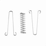 4 Pcs Stainless Steel Tent Spring Buckle, Tent Rope Buckle Spring, for Outdoor Camping, Hiking, Picnic, Camping Awning In Australia - Darrahopens