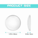 6 Pcs Wall Mounted Door Stopper, Self Adhesive Silicone Door Stopper, Strong Door Stop for Cabinet, Kitchen, Bathroom and Office Doors In Australia - Darrahopens
