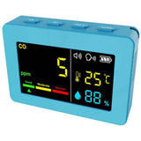 3-in-1 Portable Air Quality Meter, CO, Temperature and Humidity, Color Screen, Carbon Monoxide Detector with Voice Alarm and Battery Display In Australia - Darrahopens