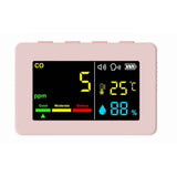 3-in-1 Portable Air Quality Meter, CO, Temperature and Humidity, Color Screen, Carbon Monoxide Detector with Voice Alarm and Battery Display In Australia - Darrahopens
