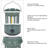 Professional Vintage Solar Camping Lantern, Rechargeable Waterproof Camping Lights, Hanging Tent Lights for Outdoor Camping In Australia - Darrahopens