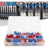 300 Pcs Cold Pressed Pre-Insulated Round Terminals Electrical Wire Terminal Connector In Australia - Darrahopens
