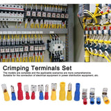 236 Pcs Crimp Terminal Set Insulating Tube Connector Block Wire Connection Accessories In Australia - Darrahopens