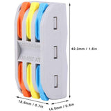 20 Pcs 11 28 AWG PCT-2-3 Electrical Cable Quick Wiring Connector Conductor Terminal Block In Australia - Darrahopens