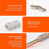 20 Pcs 11 28 AWG PCT-2-3 Electrical Cable Quick Wiring Connector Conductor Terminal Block In Australia - Darrahopens
