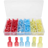 200 Pcs Cold Pressed Ring Terminal Connector Kit Female Male Copper Nylon Automotive Wiring Terminals In Australia - Darrahopens