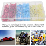 200 Pcs Cold Pressed Ring Terminal Connector Kit Female Male Copper Nylon Automotive Wiring Terminals In Australia - Darrahopens