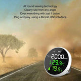 Indoor Air Quality Monitor PM2.5, Mini Portable Smart Sensor, Temperature and Humidity Tester In Australia - Darrahopens
