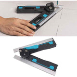 30-180 Degree Angle Measuring Cutting Tool, Accurate Aluminum Alloy for Woodworking