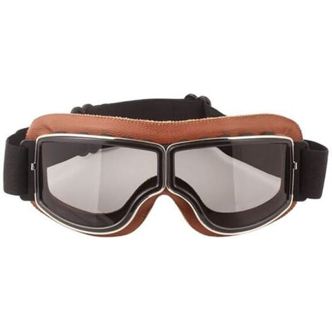 Retro Motorcycle Goggles Anti-Fog Warm Goggles for Riding ATV Motocross