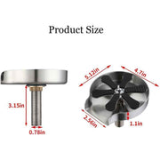 Glass Rinser for Kitchen Sink, Stainless Steel Glass Rinser, Water Bottle and Coffee Cup Cleaner, Glass Cleaning Tool for Home, Restaurant and Bar In Australia - Darrahopens