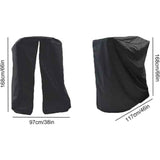 Treadmill Cover Folding Treadmill Cover with Zipper, Dustproof Protective Cover for Fitness Equipment Treadmill for Workout, 46 x 38 In Australia - Darrahopens