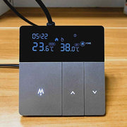 Smart Thermostat Heating Thermostat Electric Floor Heating Thermostat 16A WiFi Electric Floor Heating Thermostat Gray In Australia - Darrahopens